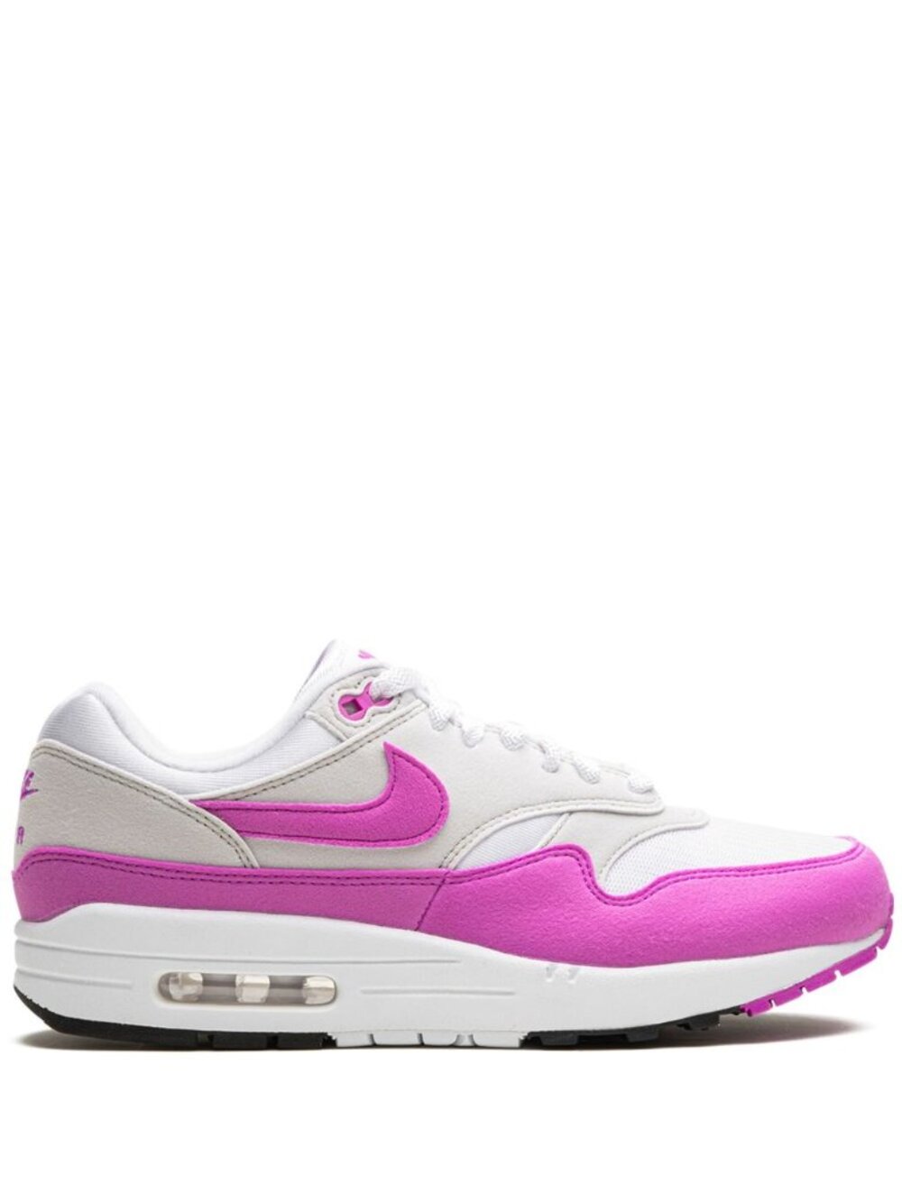 Nike Air Max 1 Women’s White Pink Low Top Sneakers Running Athletic Shoes